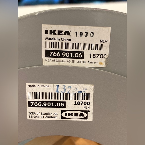 IKEA Bookends Birch Wood Natural Neutral X Bookstands Skribent Set of 5 - Picture 3 of 11